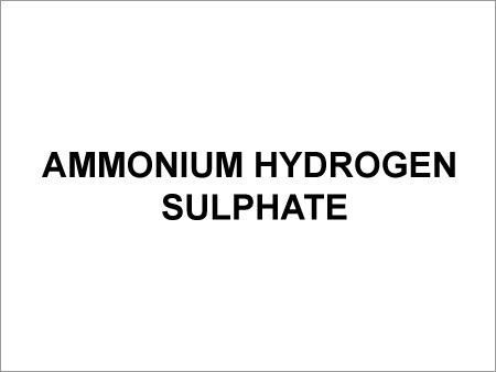 Ammonium Hydrogen Sulphate