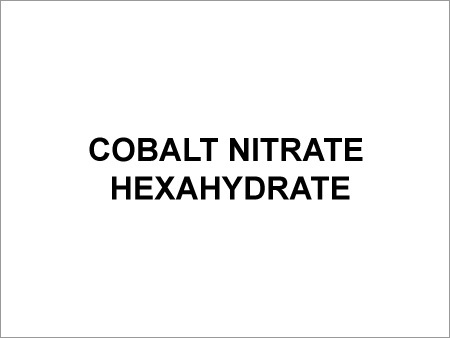 Cobalt Nitrate Hexahydrate - Pink Crystals Co(NO3)2Â·6H2O 1.87 g/cmÂ³ | High Purity Water Soluble Oxidizing Agent
