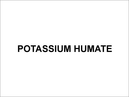 Potassium Humate