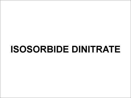 Isosorbide Dinitrate