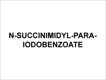 N-Succinimidyl Para Iodobenzoate - White Solid 365.11 g/mol CAS 20851-75-2 | High Purity Stable Compound Efficient Labeling