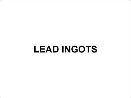 Lead Ingots