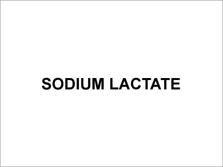 Sodium Lactate - White Crystalline Powder, NaC3H5O3, 1.4 g/cm³ | Food Additive, pH Control, Moisture Retention, Preservative, Emulsifier, Flavor Enhancer