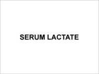 Serum Lactate