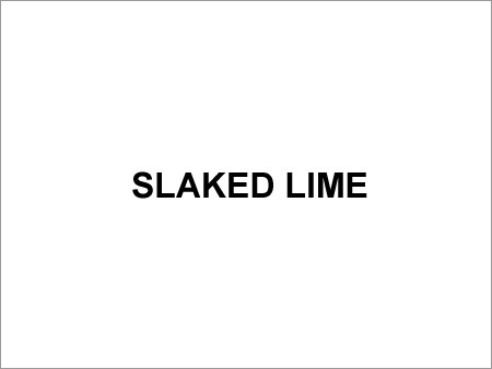  Slaked Lime