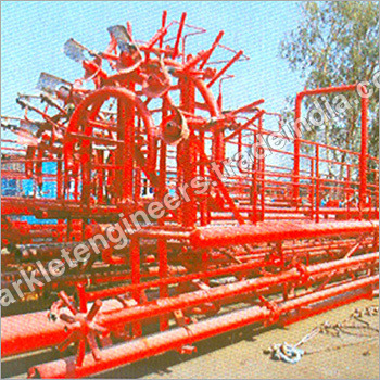 Eight Header Burner Boom