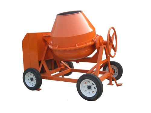 Orange Precision Concrete Mixer