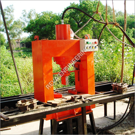 Orange Tile Press Machine
