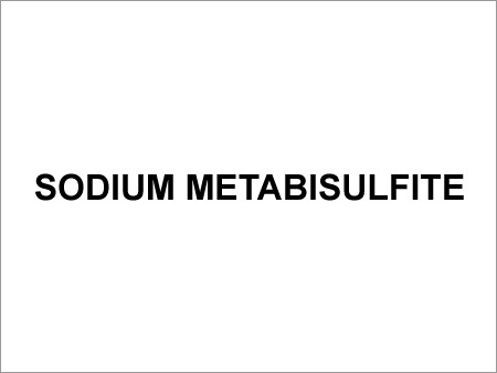 Metabisulphite