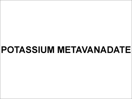 POTASSIUM METAVANADATE