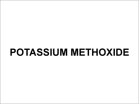 Potassium Methoxide - White Crystalline Solid, 95% Purity | High Reactivity, Strong Basicity, Versatile Reagent
