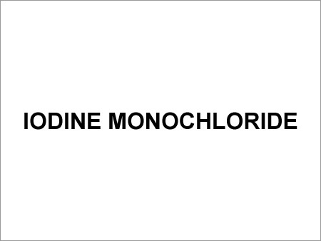 Iodine Monochloride - Chemical Formula ICl, Red-Brown, Melting Point 27.2 °C | High Purity, Precise Synthesis, Effective Iodination