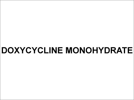Doxycycline Monohydrate - White Powder, Micron Particle Size | Broad-Spectrum, Antibacterial, Water Soluble