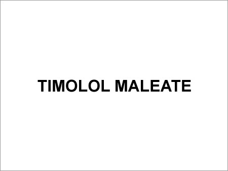 Timolol Maleate