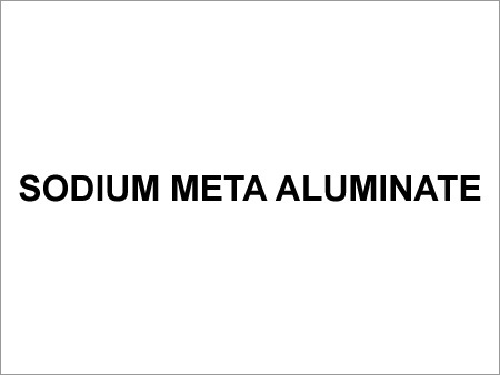 Sodium Meta Aluminate