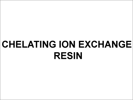 Chelating ion Exchange Resin
