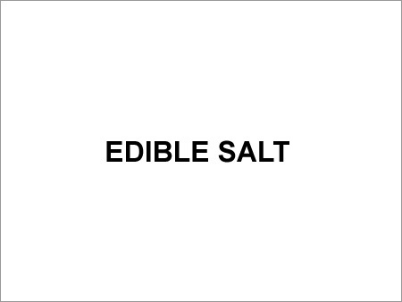 Edible Salt