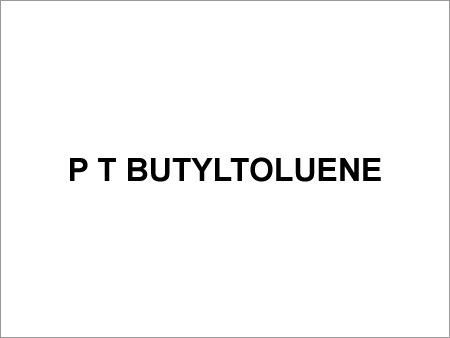 P T Butyltoluene - Colorless Liquid, 184 °C Boiling Point, 0.86 g/cm³ Density | High Purity, Chemical Stability, Solvent Properties
