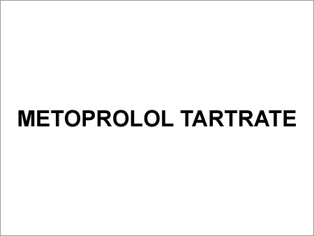 Metoprolol Tartrate