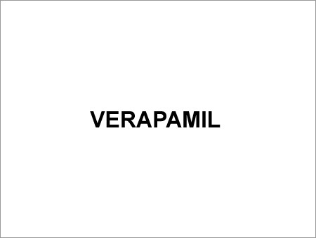 Verapamil - C27H38N2O4 Tablets, Capsules | Hypertension, Angina, Arrhythmia, Migraine Prevention, Vasodilation