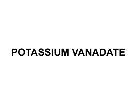 Potassium Vanadate
