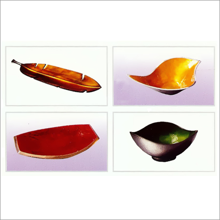 Planters & Platters - Resin Glossy Finish Multiple Colors | Elegant Design Durable Versatile Use Easy Cleaning Unique Shapes