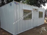 Bunkhouse Cabins Units - Steel Frame, Portable, White, Swing Door, Container Walls | Robust Design, Long Functional Life, Ideal For Office Use