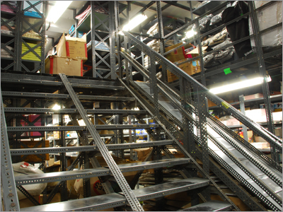Modular Mezzanine Flooring Rack
