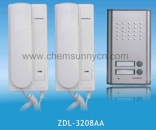 Second Line Unlocking Door Phone (2 Type Flat Kit)