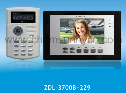 7' Colour Video Door phone With Auto-record & ID