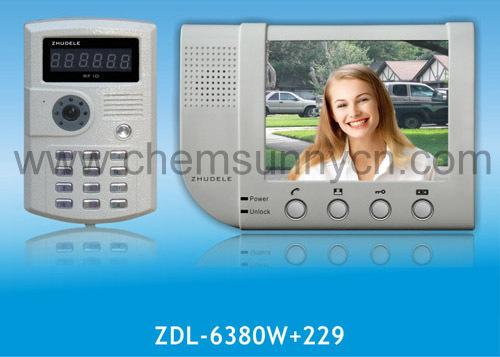 8.3' Colour Video Door phone With ID Password Fn