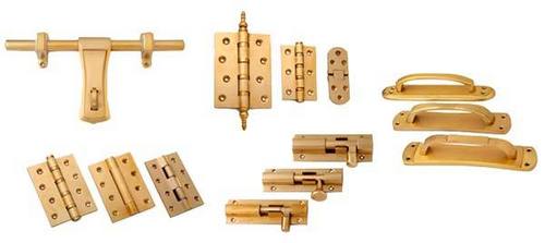Brass Builders hardware.