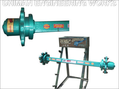 Rear Cap Trailer Axle