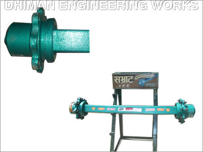 Square Trailer Bar Axle