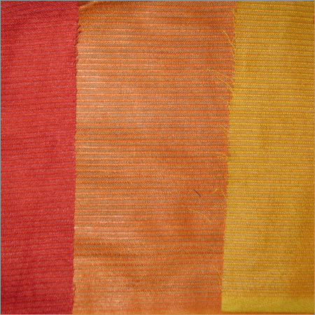 Cotton Silk Strip Fabric