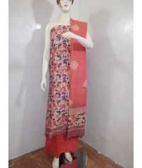 Silk Dress Materials - Multi-color, Premium Silk Fabric | Alluring Prints, Tear Resistance, Trendy Look