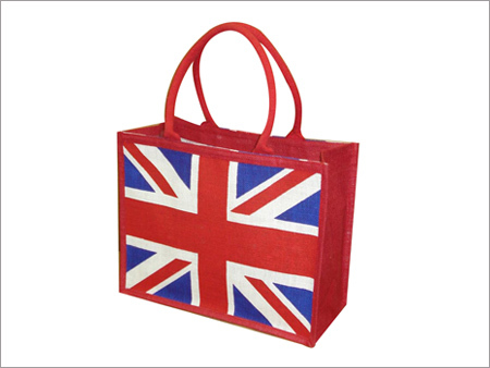 Union Jack Jute Shopper