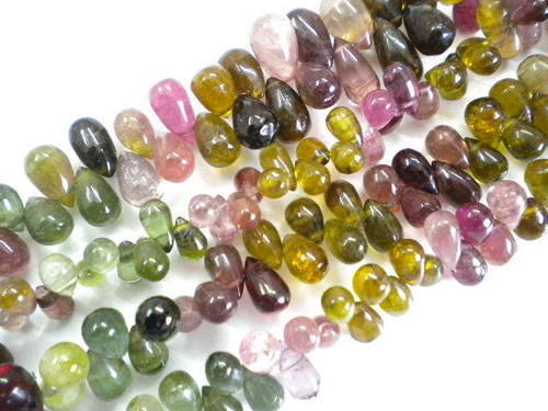 Tourmaline Drop Plane Stones
