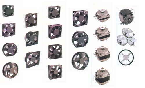 Fans, Condensor Cooling & Evaporator Motor