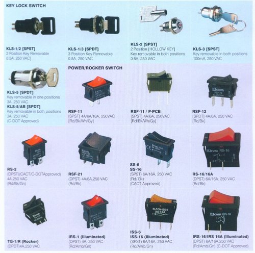 Key Lock Switches