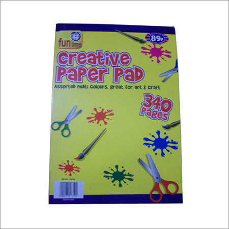 Creative-Paper-Pad - Paper A5 Yellow, 340 Pages | Drawing, Crafting, Creativity Variety