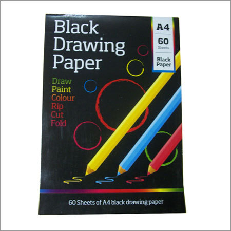 Black Drawing Paper