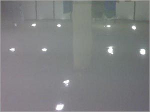 Epoxy protective flooring