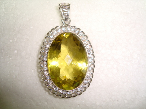 Lemon Topaz Pendant