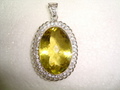 Lemon Topaz Pendant