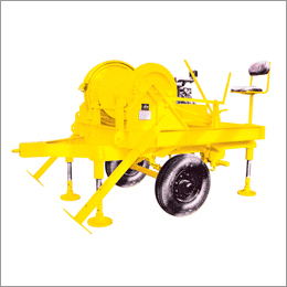 Cable Pulling Winches - Color: Yellow