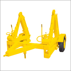 Cable Reel Trailer - Material: Steel