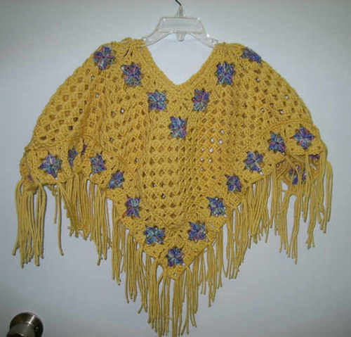 Woolen ponchos