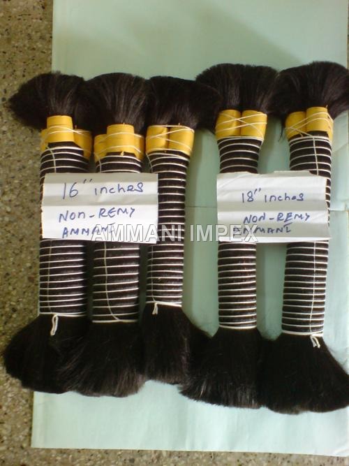 Non Remy Double Drawn Hair