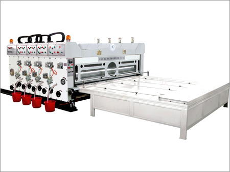 High Speed Printer Slotter Machine